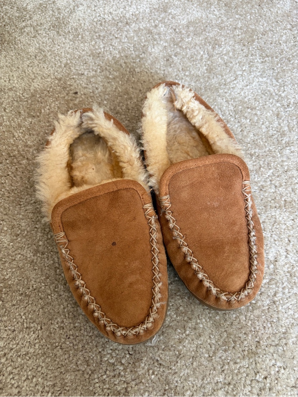 LL Bean Shearling Slippers